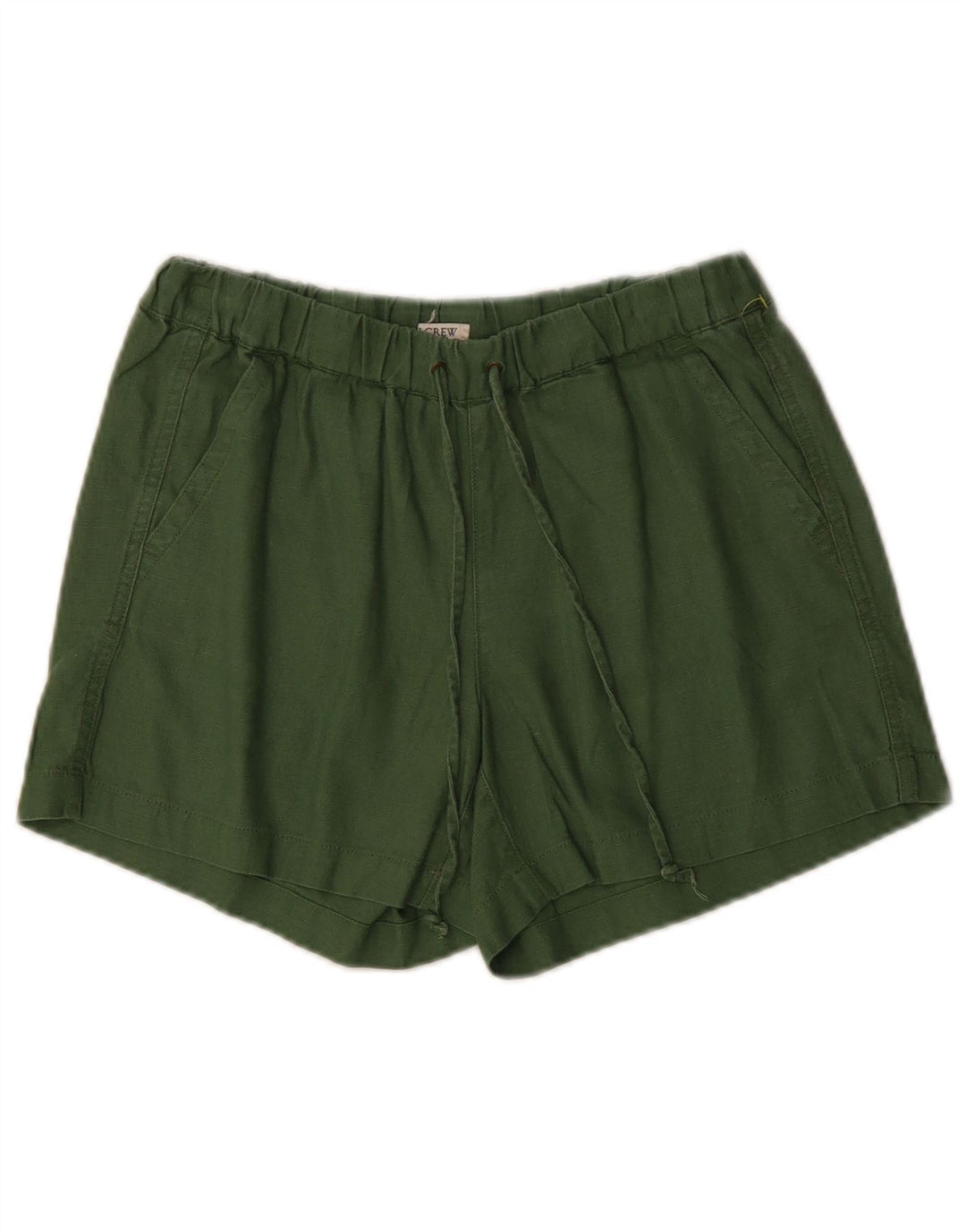 J. Crew Shorts Chino Feminino 2XS W24 Linho Verde