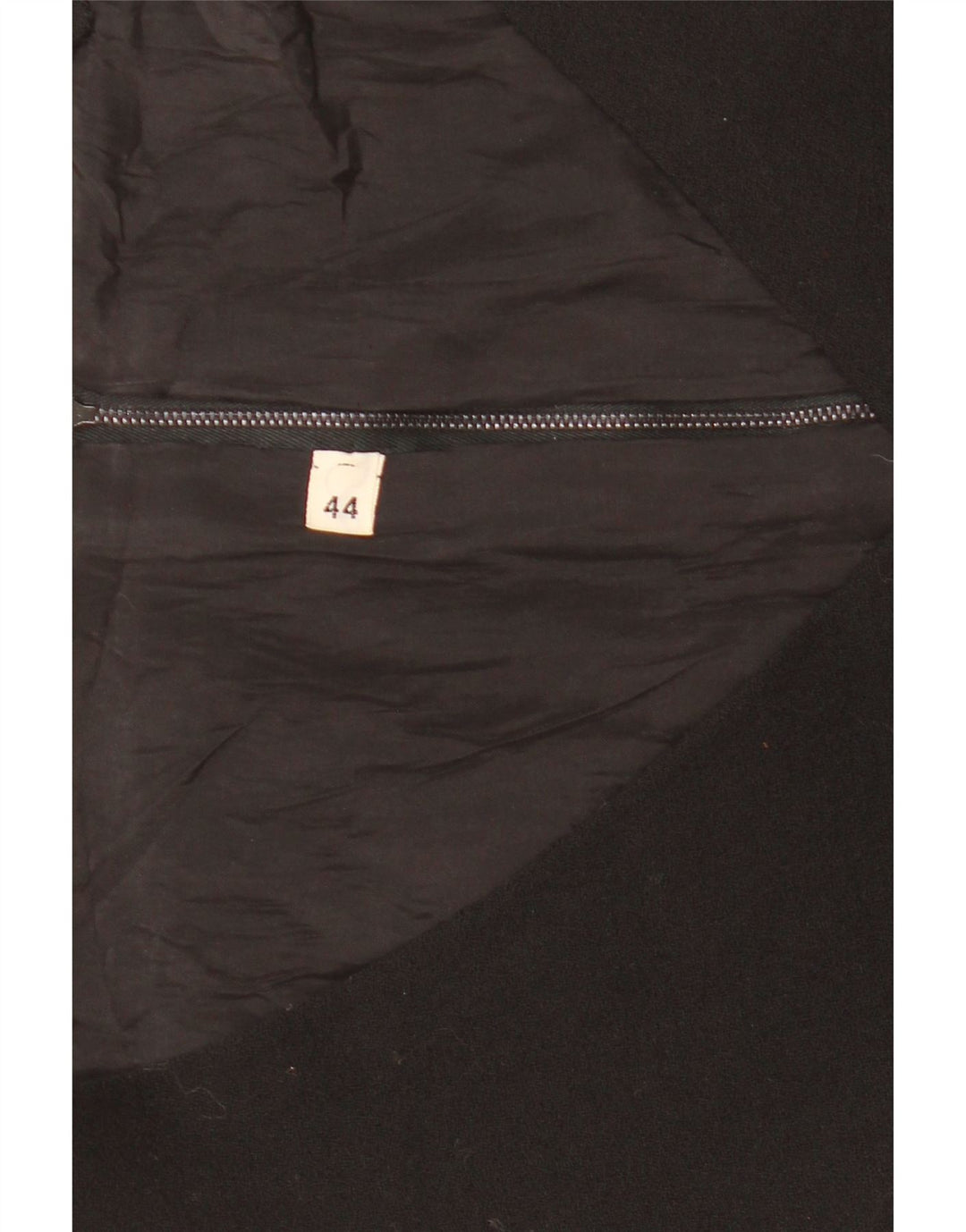 Vestido feminino vintage sem mangas IT 44 médio preto