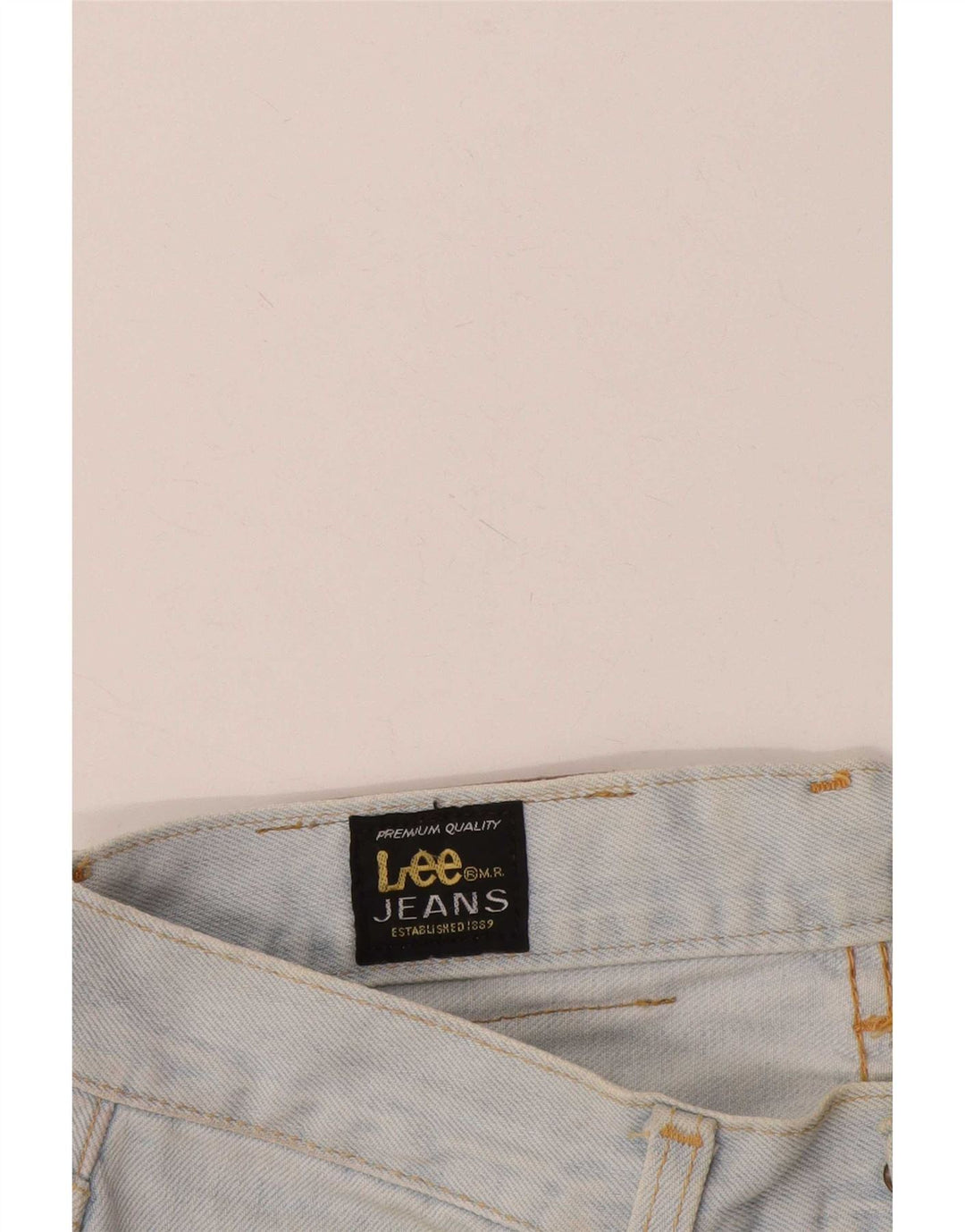 Jeans retos femininos Lee W28 L31 algodão azul