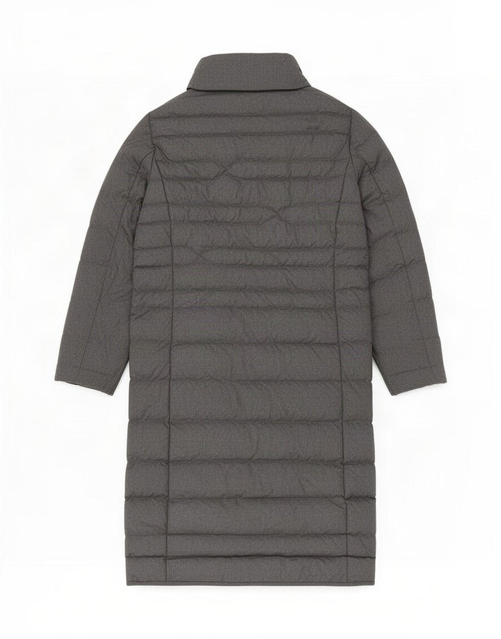 Casaco acolchoado feminino The North Face UK 10 pequeno cinza nylon