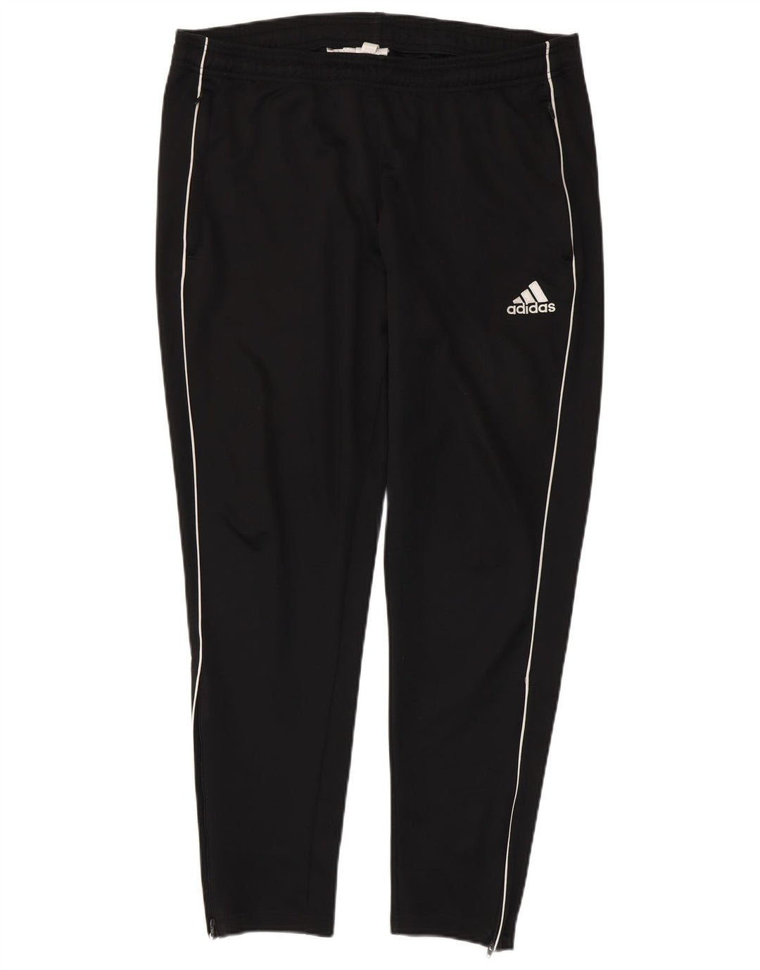 Calça de treino masculina ADIDAS grande poliéster preto