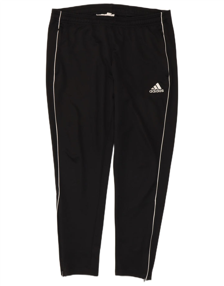 Calça de treino masculina ADIDAS grande poliéster preto