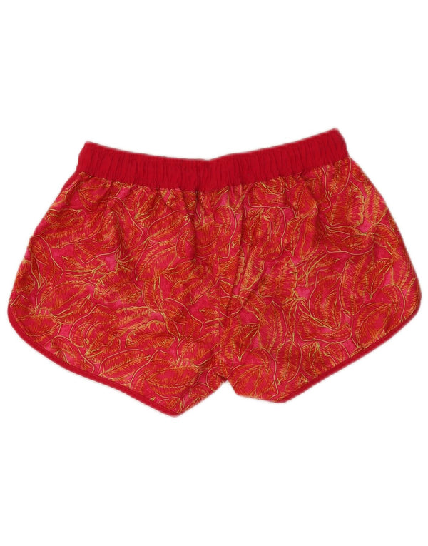 Shorts de natação femininos Mountain Warehouse UK 6 XS poliéster floral rosa