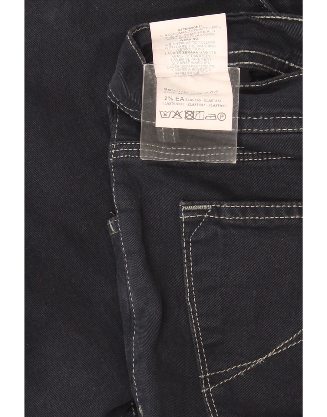 Calça Jeans Carrera 700 Slim Feminina W31 L33 Azul Marinho Algodão