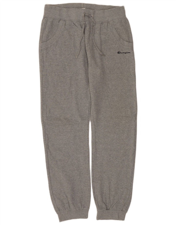 Calça de treino masculina CHAMPION joggers grande algodão cinza