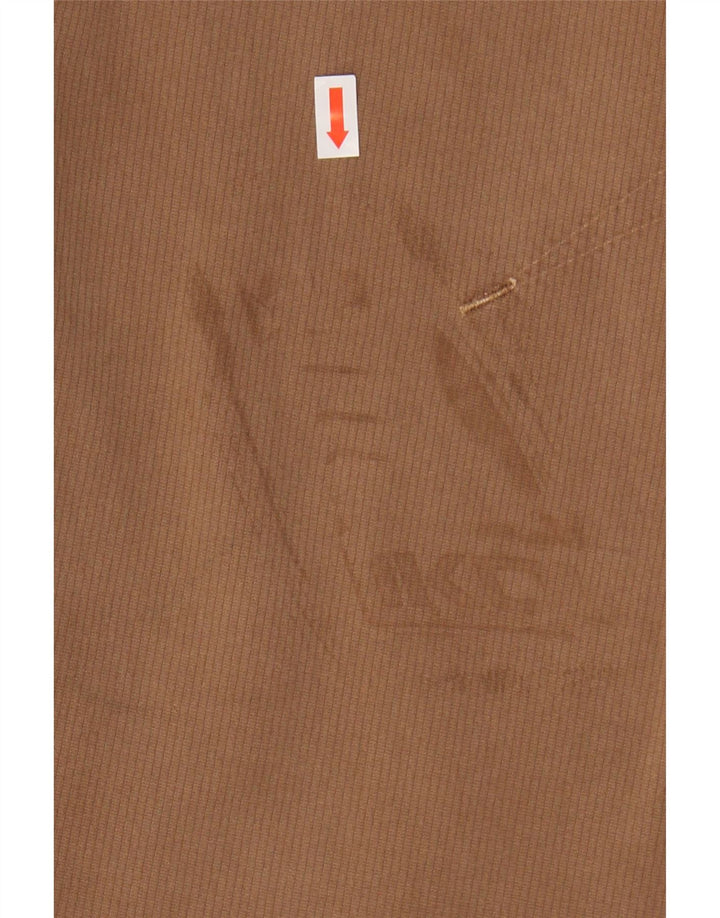 TRUSSARDI Calça Chino Masculina Reta W36 L33 Algodão Marrom