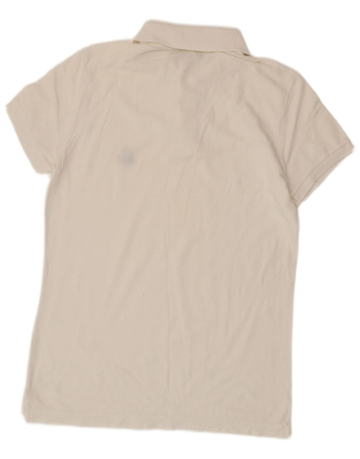 Camisa polo masculina BENETTON médio branco