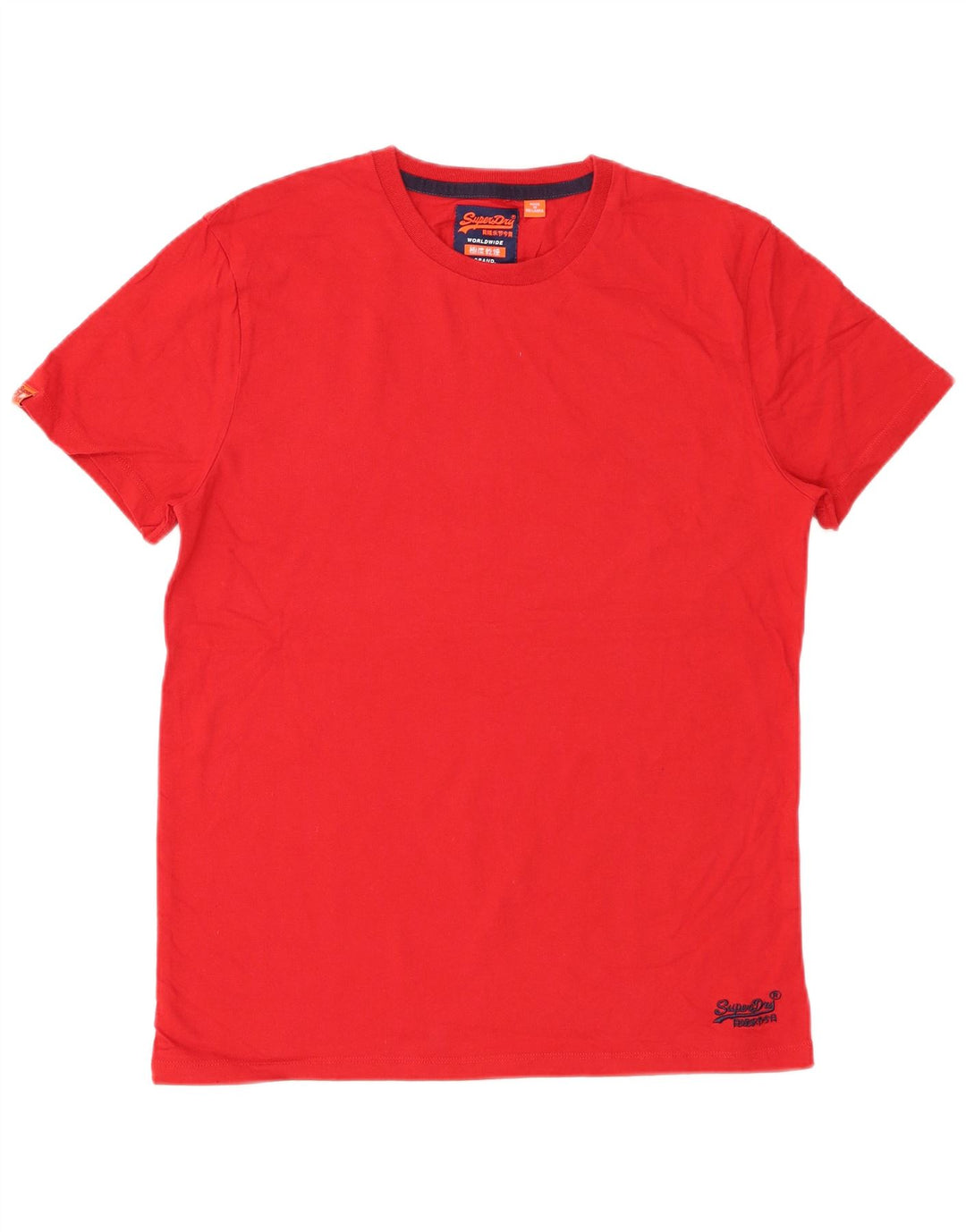 Camiseta masculina SUPERDRY XL vermelha
