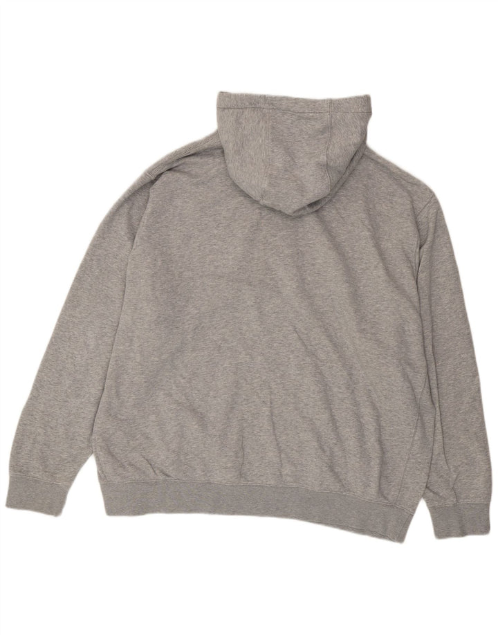 Nike masculino gráfico moletom com capuz XL cinza algodão