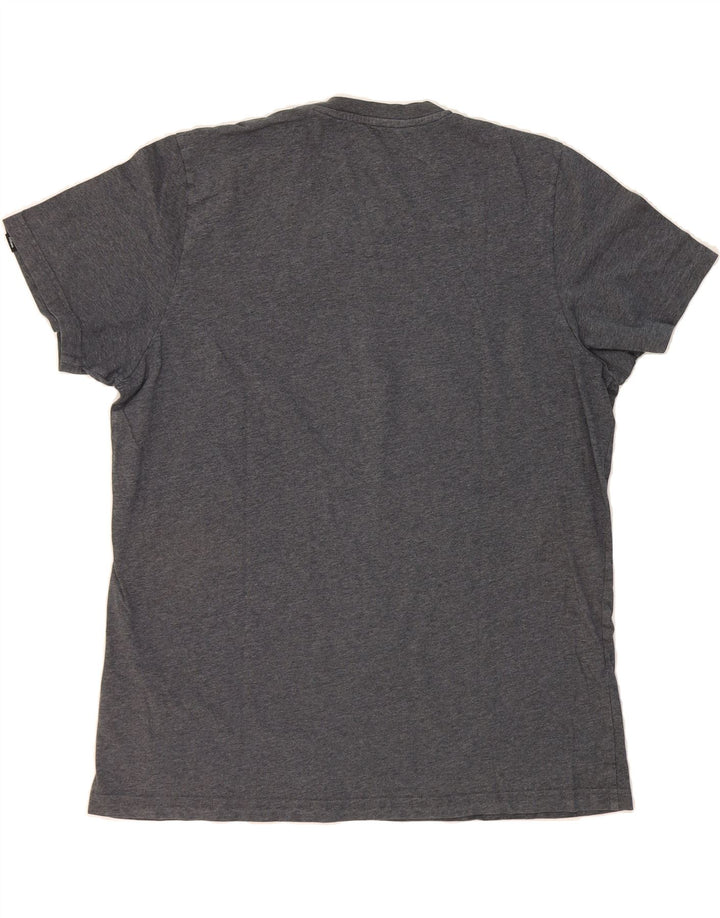 ADIDAS Mens Graphic T-Shirt Top XL Grey Cotton Vintage Adidas and Second-Hand Adidas from Messina Hembry 