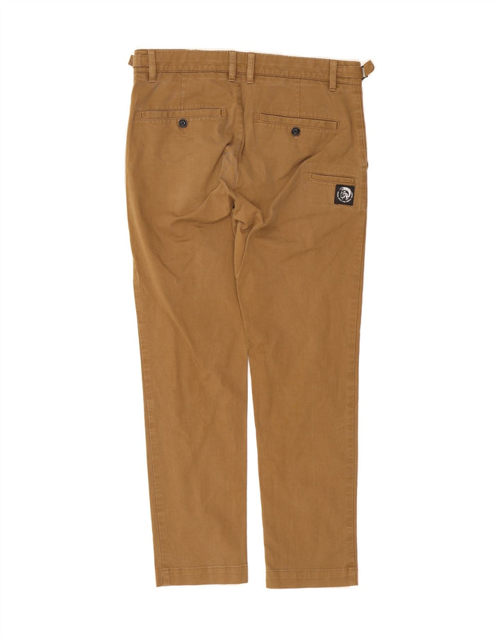 DIESEL Mens Slim Chino Trousers W30 L27 Brown Cotton Vintage Diesel and Second-Hand Diesel from Messina Hembry 