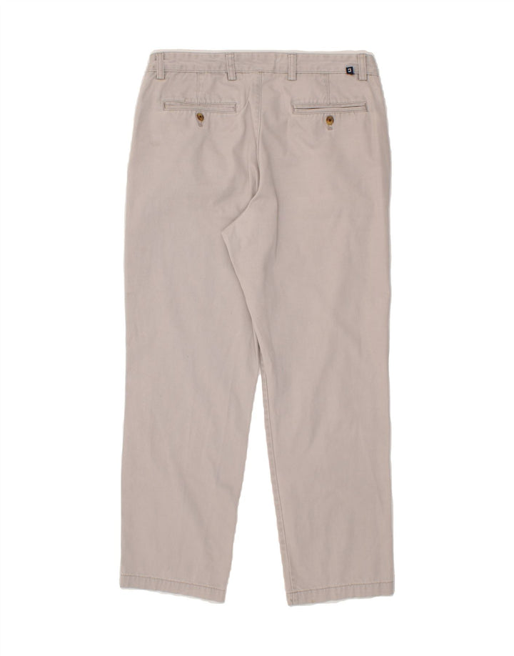 CHAPS Mens Comfort Fit Chino Trousers W34 L27 Grey Cotton Vintage Chaps and Second-Hand Chaps from Messina Hembry 