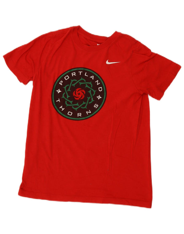 Camiseta Nike Feminina Portland Thorns Graphic Top UK 14 Grande Vermelho