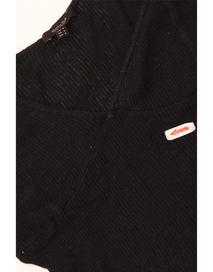 Colete feminino Massimo Dutti UK 12 médio preto