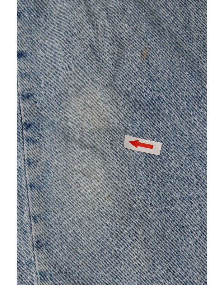 Levi's Masculino 501 Straight Jeans W31 L26 Azul Algodão
