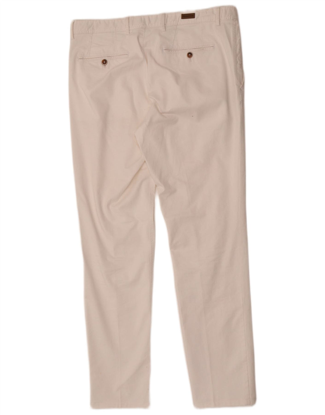 Calça Chino Masculina Slim Massimo Dutti EU 42 Grande W32 L31 Branco