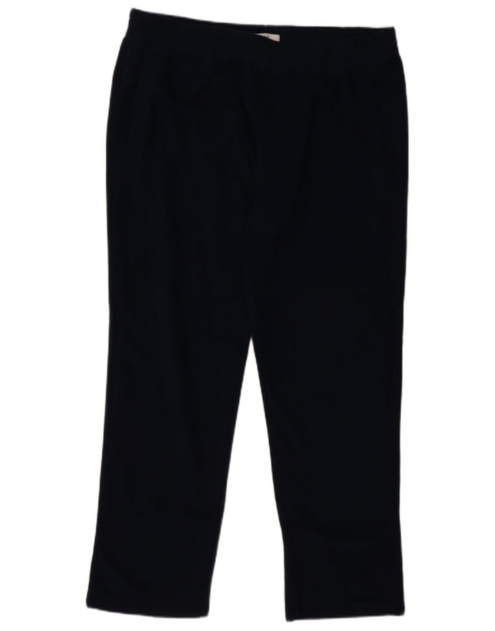 Calça de treino masculina de lã Marks & Spencer XL azul marinho poliéster