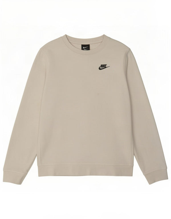 Jumper com capuz Nike Boys 13-14 anos XL branco algodão