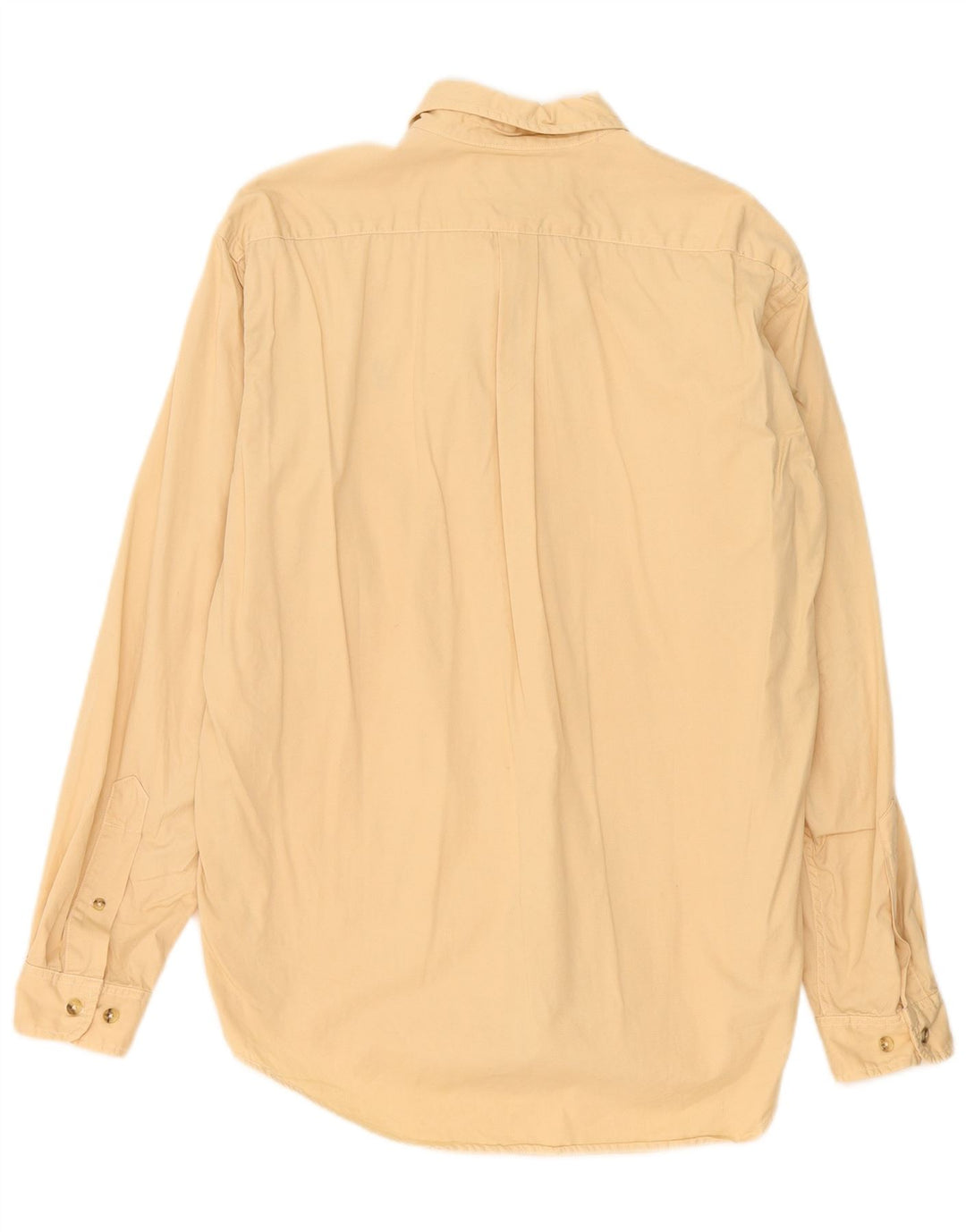 Camisa masculina Marlboro Classics algodão bege médio