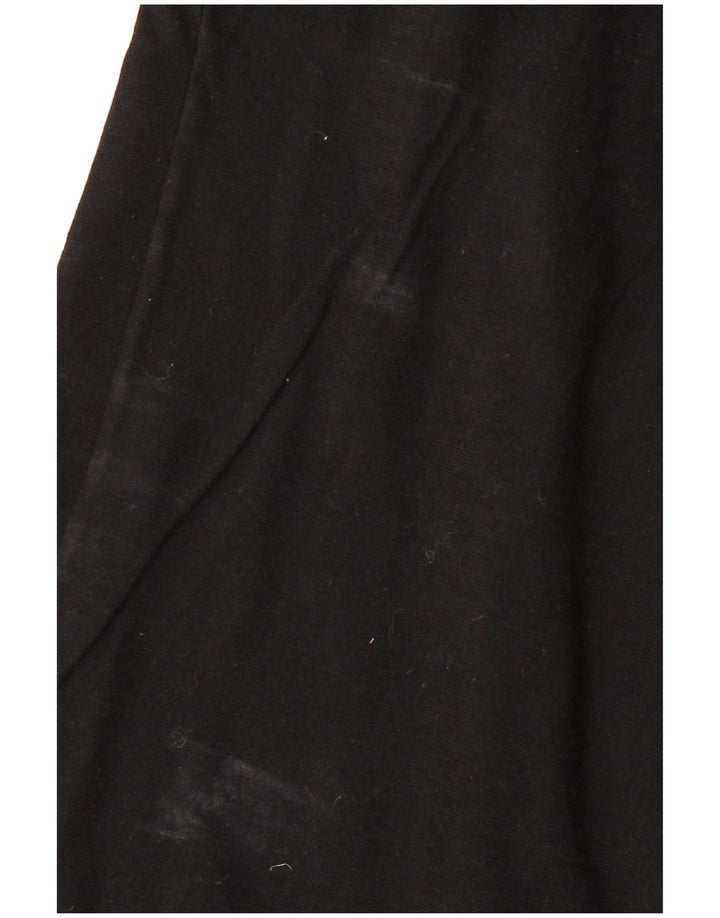 Camisa polo masculina Rifle grande algodão preto