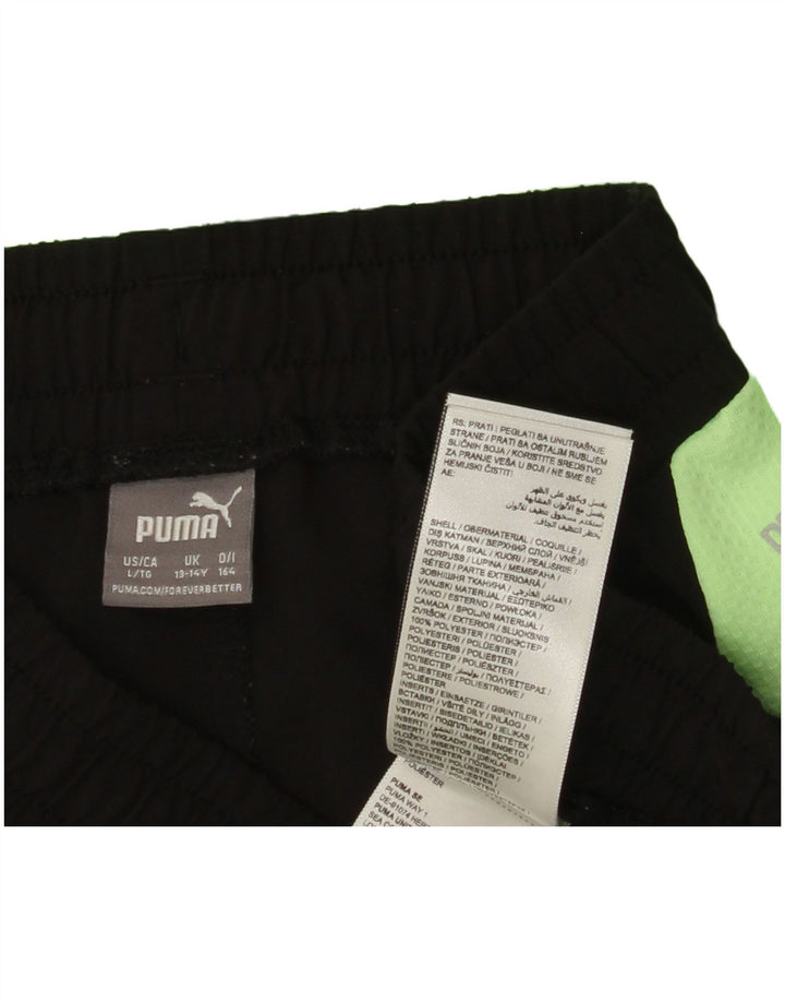 Conjunto PUMA Boys 2 peças 13-14 anos verde colorblock poliéster