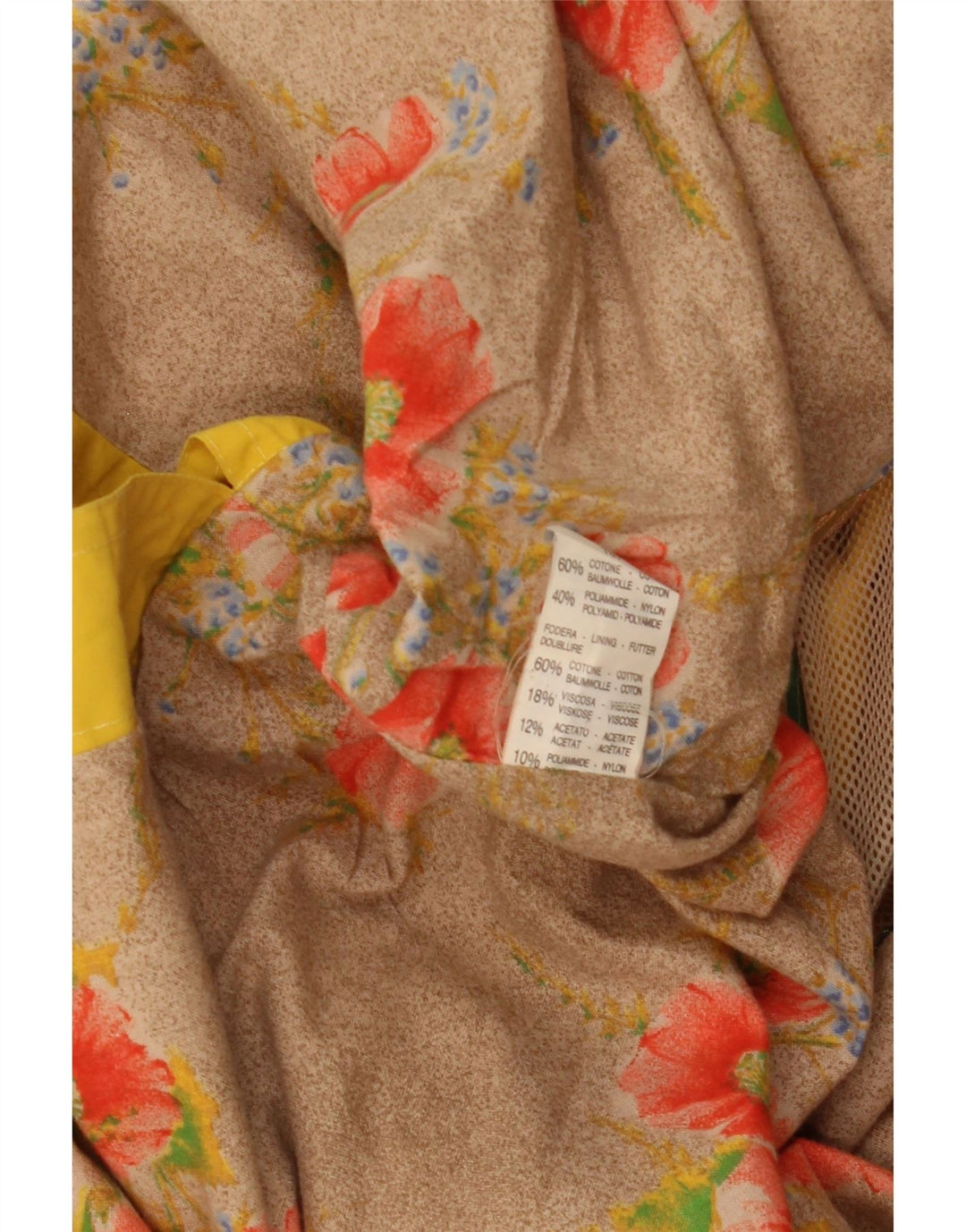 Jaqueta utilitária oversized feminina Penny Black IT 42 algodão amarelo médio