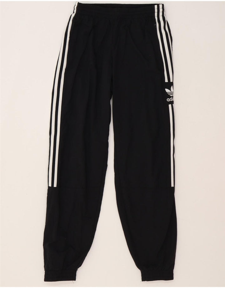 Adidas Mens Treino Calças Joggers Pequeno Poliéster Preto
