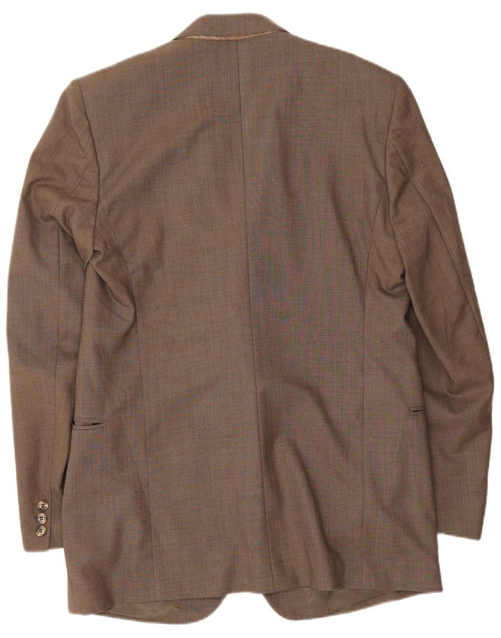 Jaqueta Blazer Masculina Cerruti 1881 com 2 Botões IT 48 Marrom Médio