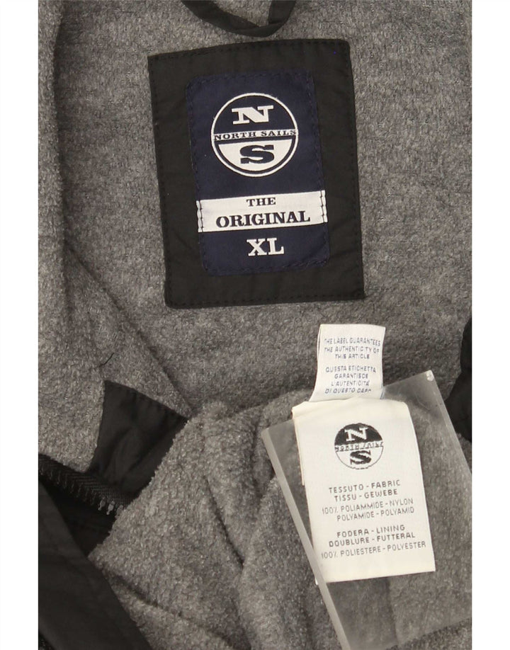 Jaqueta bomber masculina North Sails UK 42 XL poliamida preta