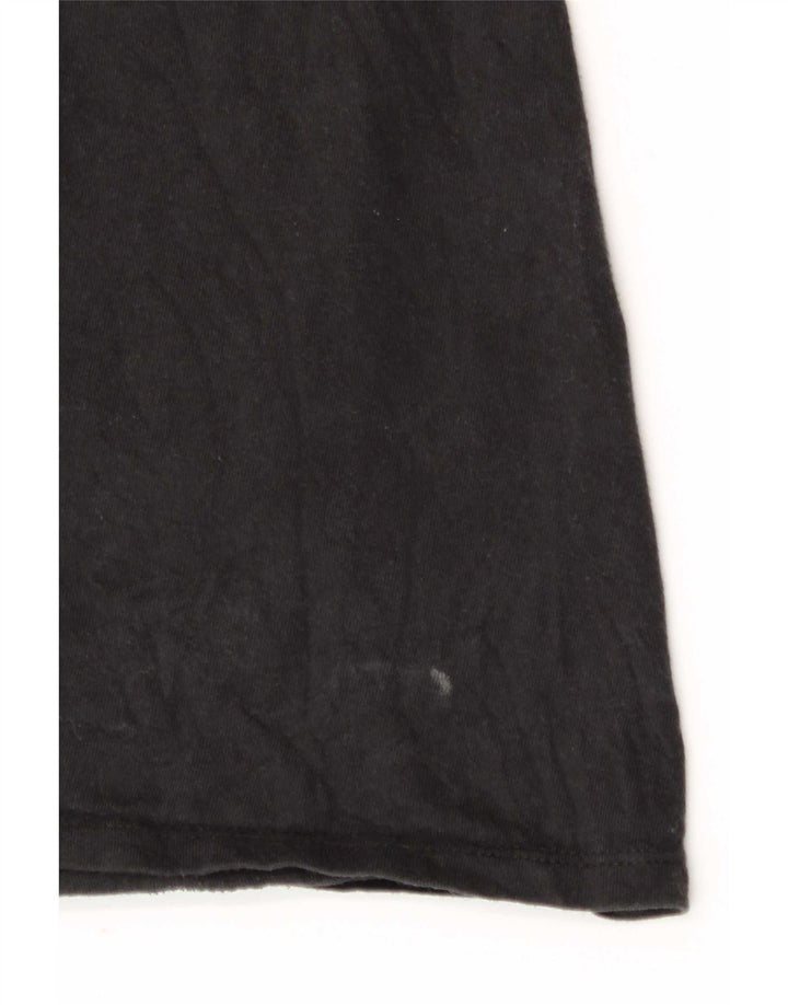 Camiseta Nike Feminina Athletic Cut Graphic Top UK 14 Médio Preto