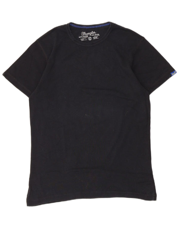 Camiseta masculina Wrangler Top XL algodão azul marinho