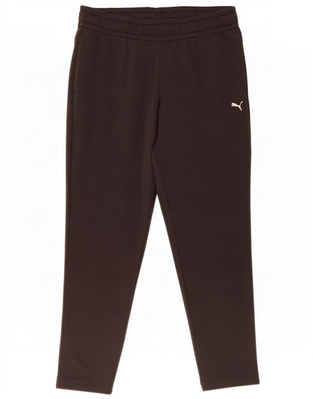 Calça de treino feminina Puma UK 16 grande poliéster preto