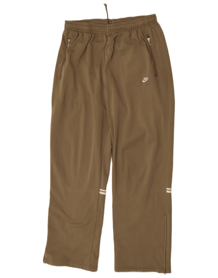 Calça de treino masculina Nike 2XL poliéster cáqui
