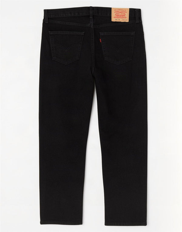 Calça jeans masculina Levi's 521 Tapered W34 L28 preta