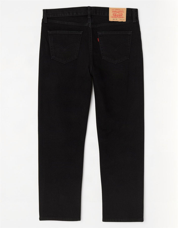 Calça jeans masculina Levi's 521 Tapered W34 L28 preta