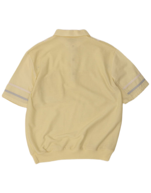 Camisa pulôver masculina Angelo Litrico IT 48/50 listrada amarela média
