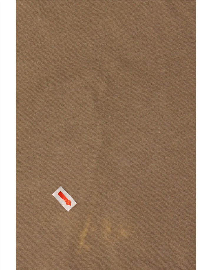 Camiseta feminina Zara UK 14 cinza médio