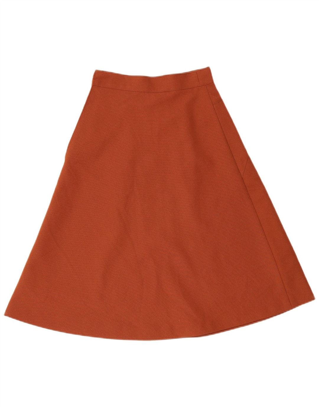Saia vintage feminina linha A W24 pequena marrom