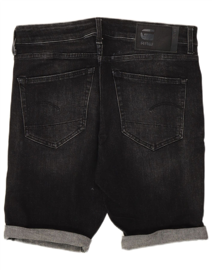 Shorts jeans masculino G-Star W31 algodão preto médio