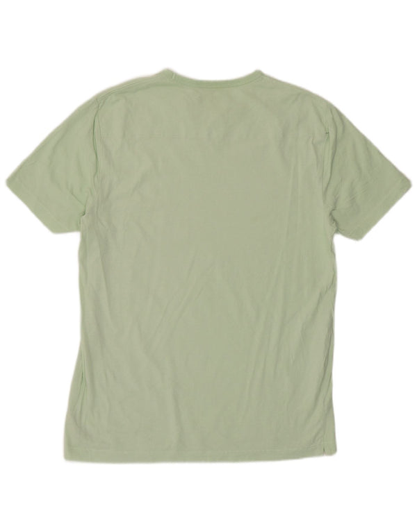 Camiseta masculina French Connection Top algodão verde médio