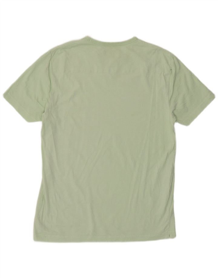 Camiseta masculina French Connection Top algodão verde médio