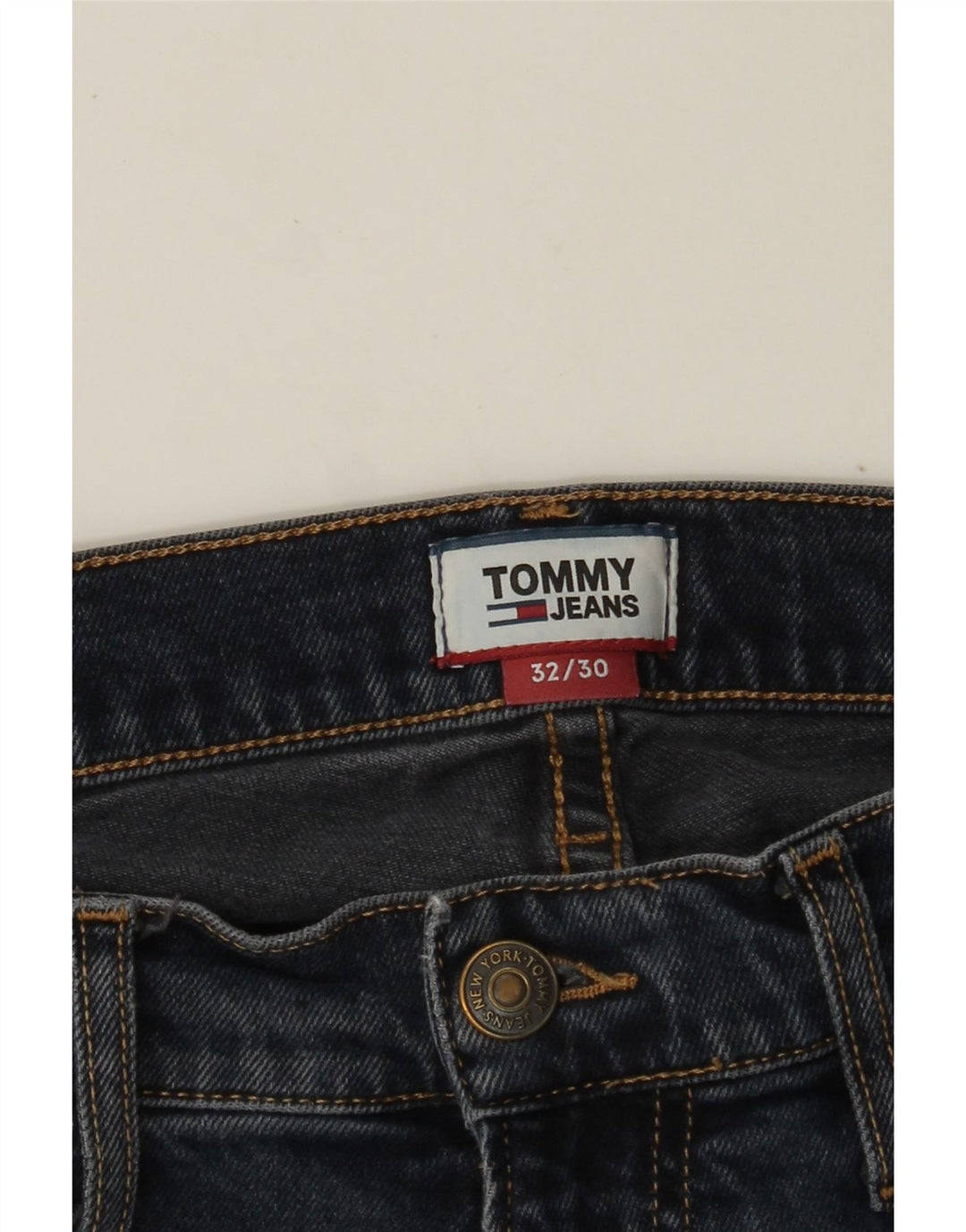 TOMMY HILFIGER Masculino Bootcut Jeans W32 L30 Azul