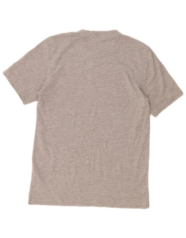 Camiseta Adidas Masculina Graphic Top Pequeno Algodão Cinza
