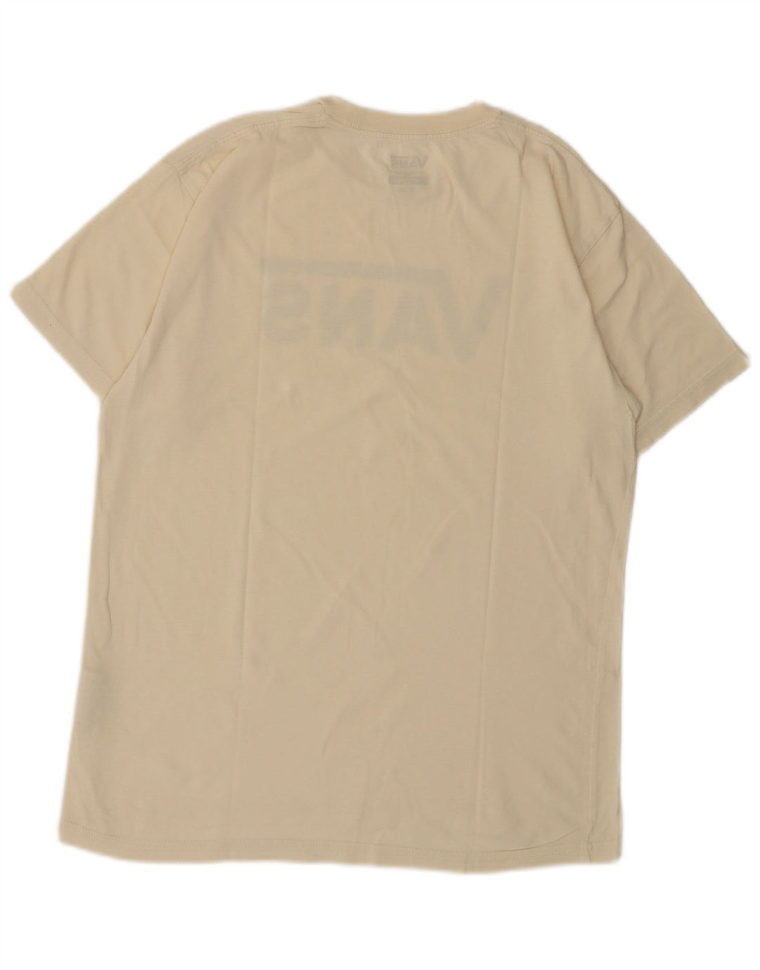 Camiseta masculina Vans Classic Fit Graphic Top Médio Off White Algodão