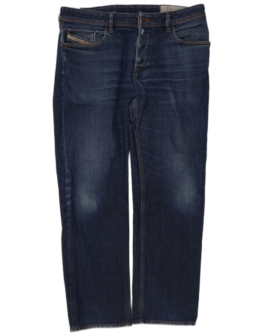Diesel Masculino Waykee Regular Straight Jeans W34 L28 Azul Algodão