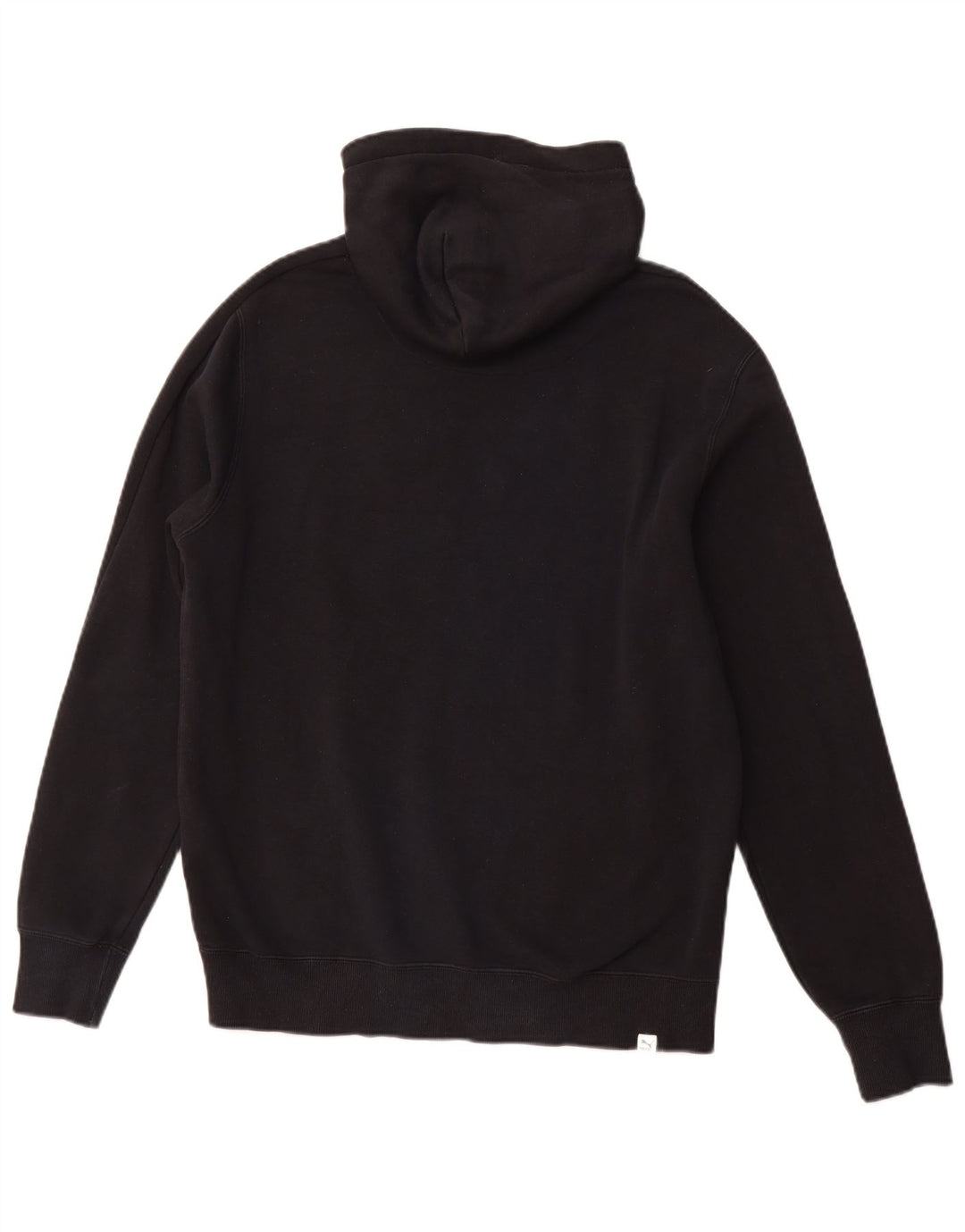 PUMA masculino gráfico moletom com capuz médio preto algodão esportivo