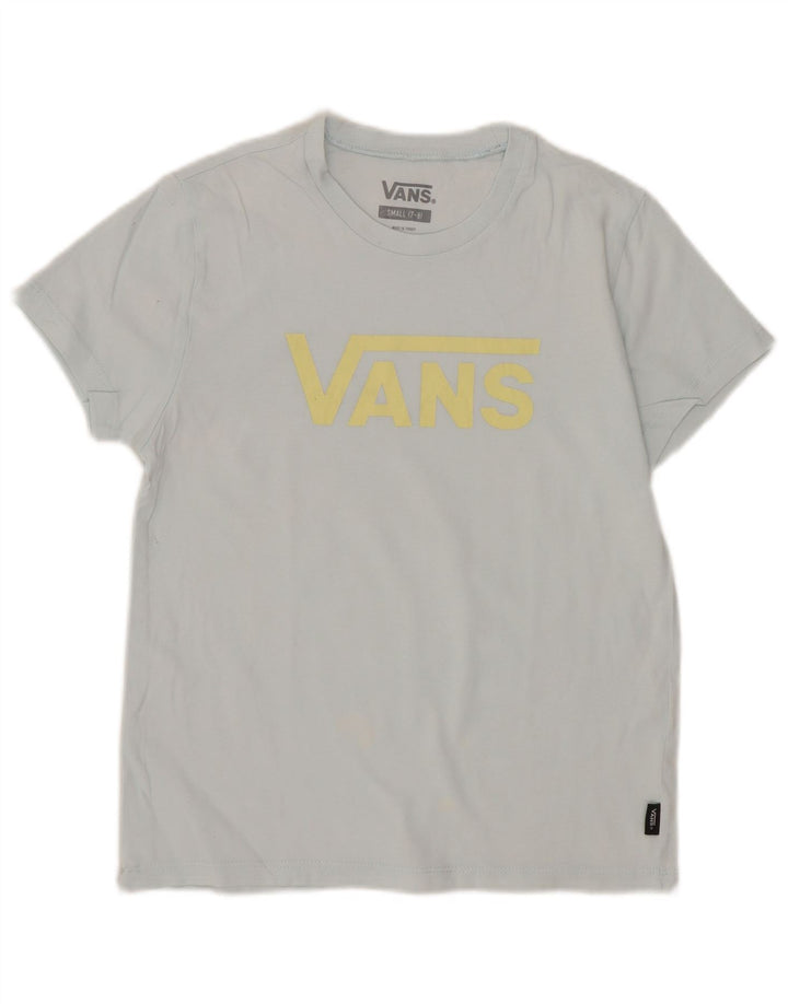 Camiseta Vans Meninos Graphic 7-8 Anos Pequeno Azul
