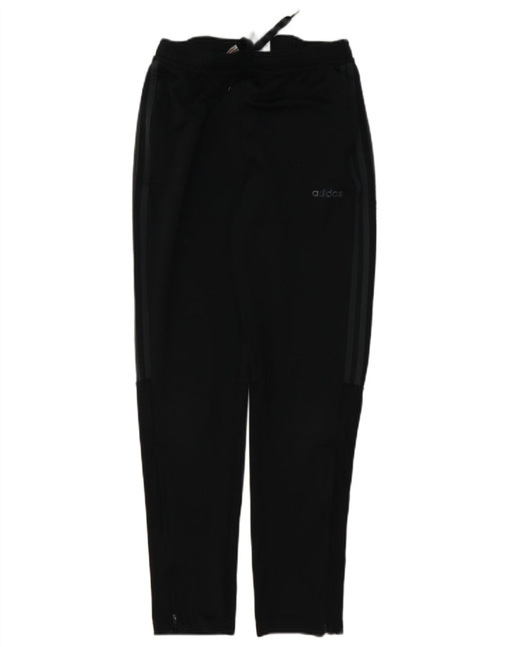 Calças de treino Adidas Boys Climalite 13-14 anos preto poliéster