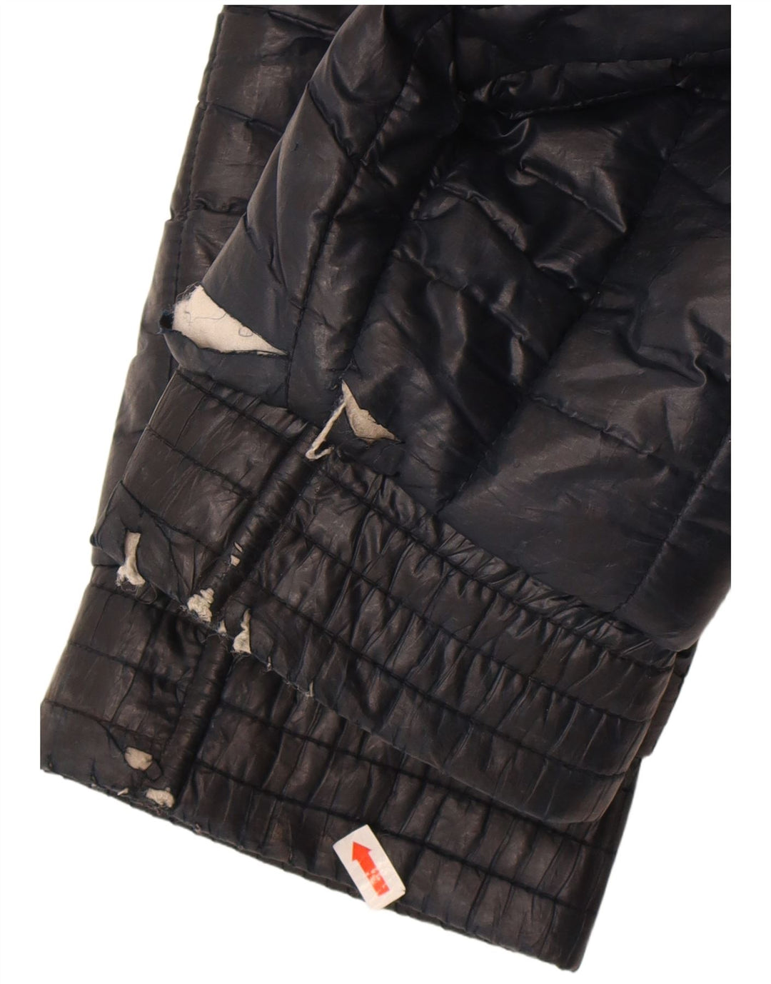 Jaqueta acolchoada masculina Calvin Klein Jeans UK 44 2XL azul marinho colorblock