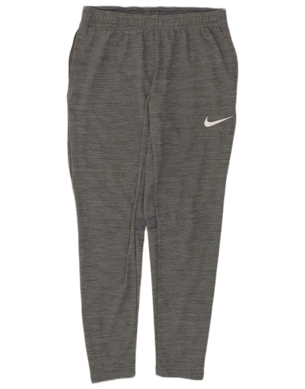 Calça de treino masculina NIKE Dri Fit cinza médio poliéster